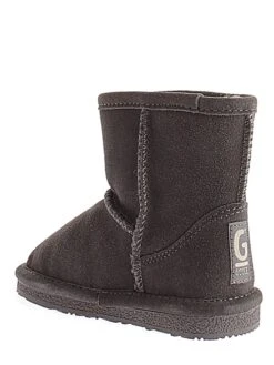 Leder-Winterboots "Ethel Toddler" In Anthrazit -Babyprodukte gooce leder winterboots ethel toddler in anthrazit 3