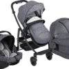 Graco Kombi Kinderwagen Evo Trio Inkl. Babyschale SnugEssentials I-Size, Suits Me -Babyprodukte graco kombi kinderwagen evo trio inkl babyschale snugessentials i size suits me