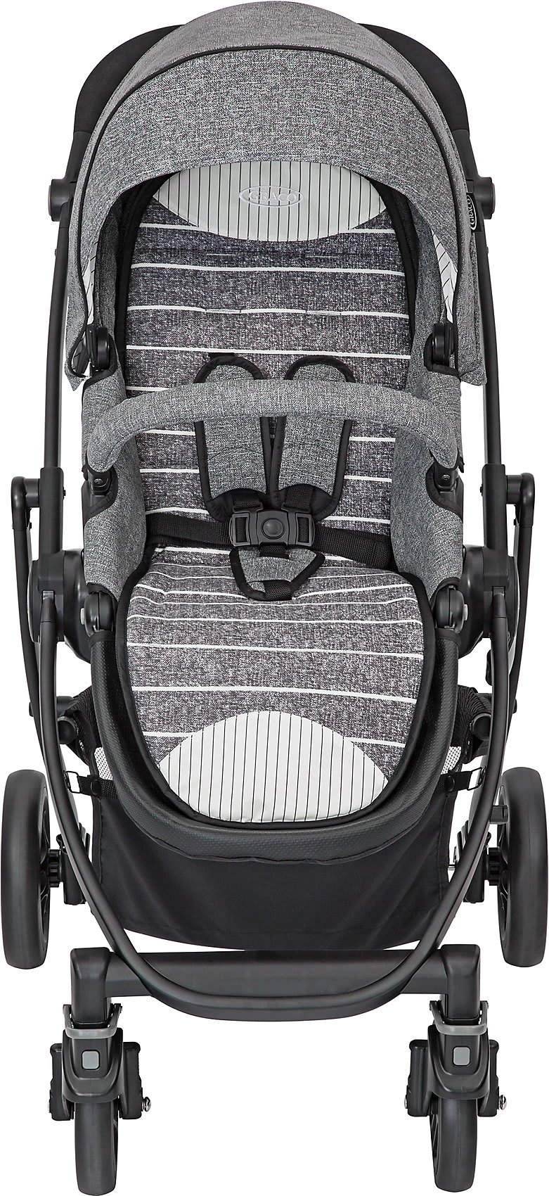 Graco Kombi Kinderwagen Evo Trio Inkl. Babyschale SnugEssentials I-Size, Suits Me 7 Graco Kombi Kinderwagen Evo Trio Inkl. Babyschale SnugEssentials I-Size, Suits Me – Bild 5