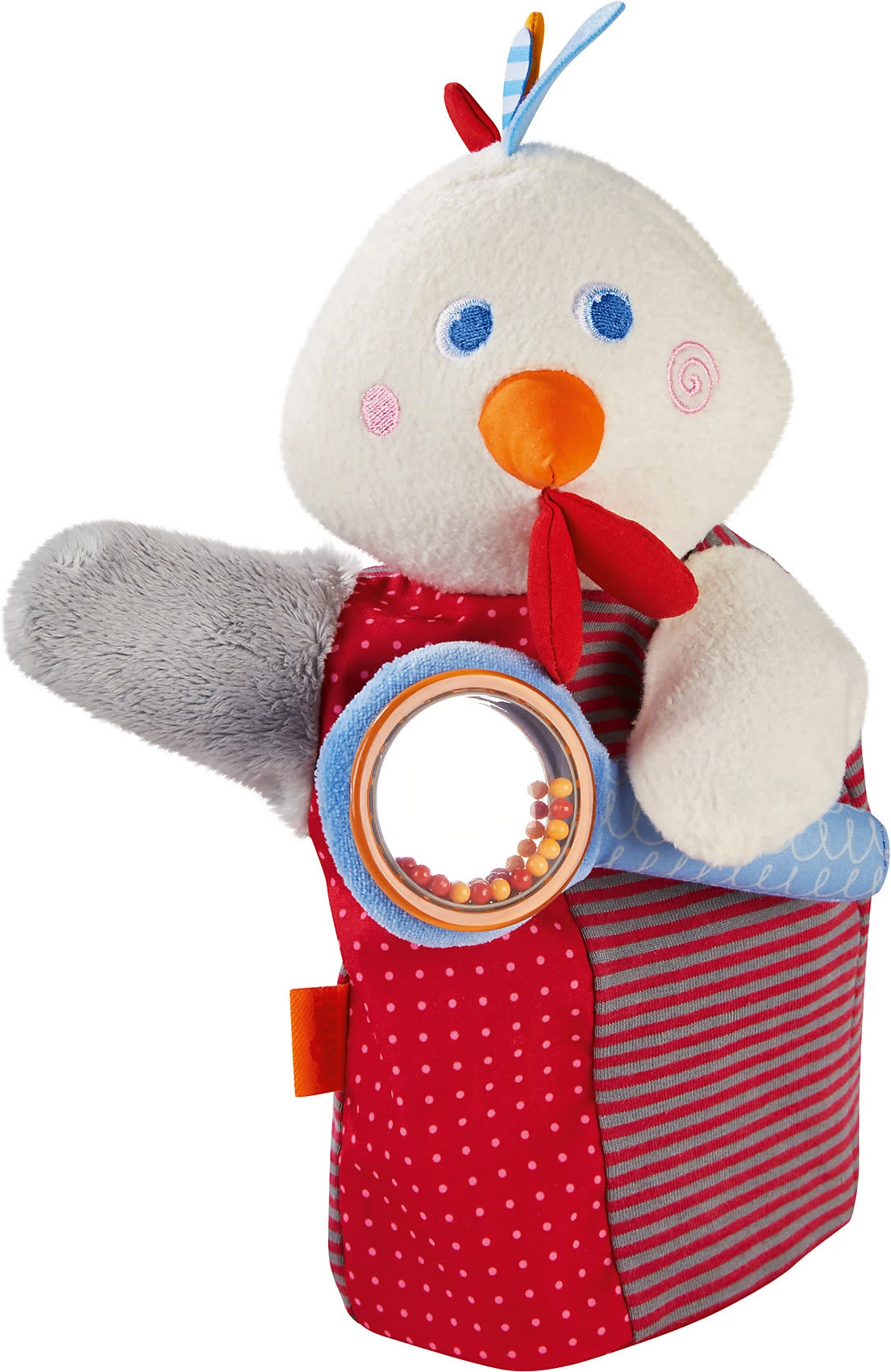 Haba 304927 Klang-Handpuppe -Musikant Hahn 3 Haba 304927 Klang-Handpuppe -Musikant Hahn