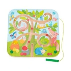 Haba Magnetspiel Baumlabyrinth In Mehrfarbig