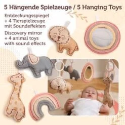 Spielbogen Mit Decke Jungle Rainbow In Mehrfarbig -Babyprodukte hakuna matte spielbogen mit decke jungle rainbow in mehrfarbig 5