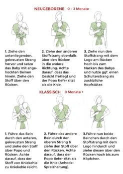 Baby Wrap "MARINE" In Dunkelblau 11 Baby Wrap "MARINE" In Dunkelblau -Babyprodukte hanschenklein baby wrap marine in dunkelblau 4