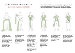 Baby Wrap "STONE" In Steingrau -Babyprodukte hanschenklein baby wrap stone in steingrau 3