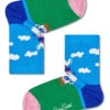 Happy Socks 2er-Set: Socken "Farm Animals" In Blau/ Grün