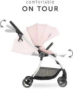 HAUCK Buggy Colibri, Melange Rose 13 HAUCK Buggy Colibri, Melange Rose -Babyprodukte hauck buggy colibri melange rose 1