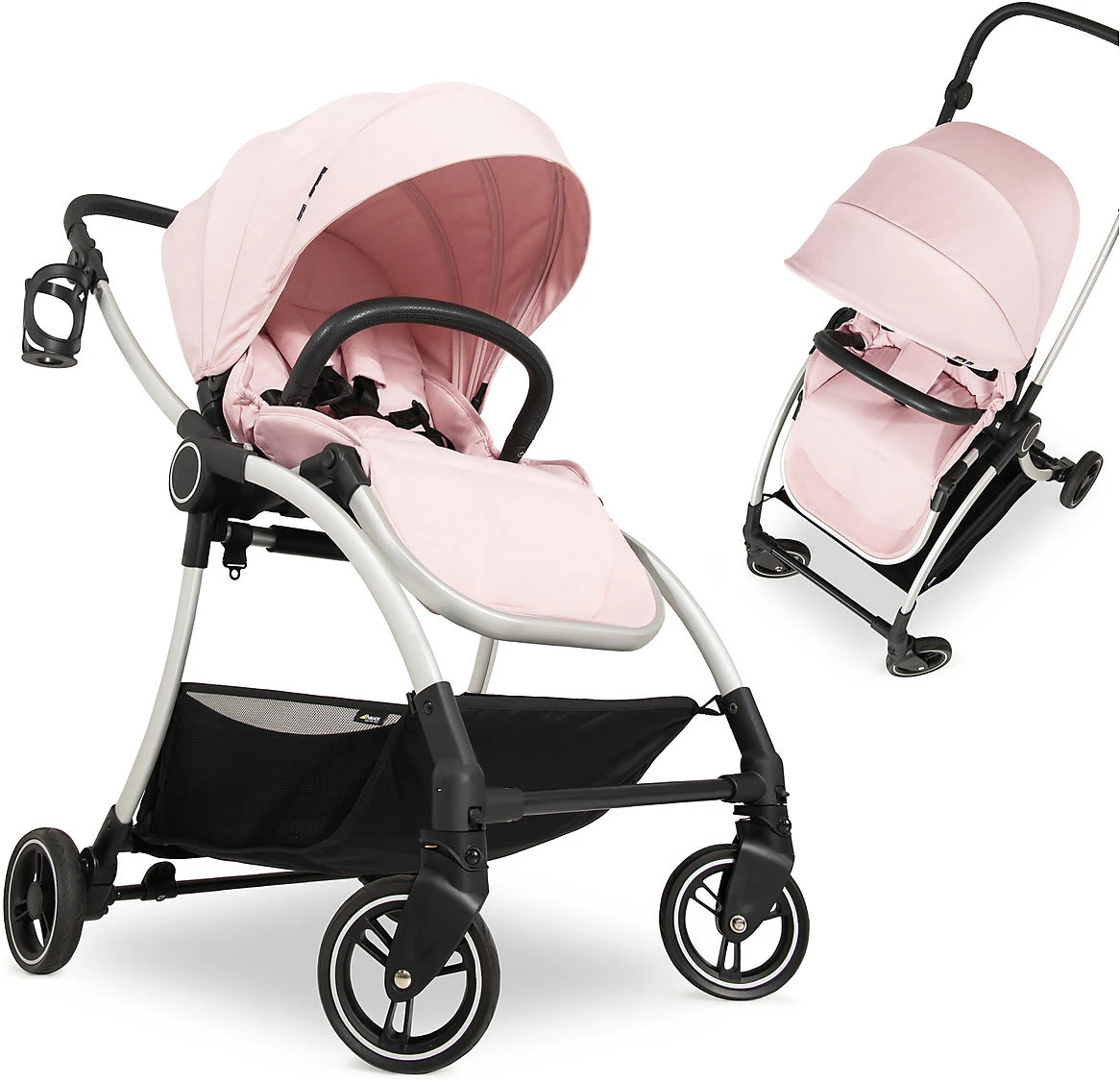 HAUCK Buggy Colibri, Melange Rose 8 HAUCK Buggy Colibri, Melange Rose – Bild 6