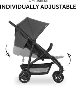 HAUCK Buggy Rapid 4, Grey -Babyprodukte hauck buggy rapid 4 grey 3
