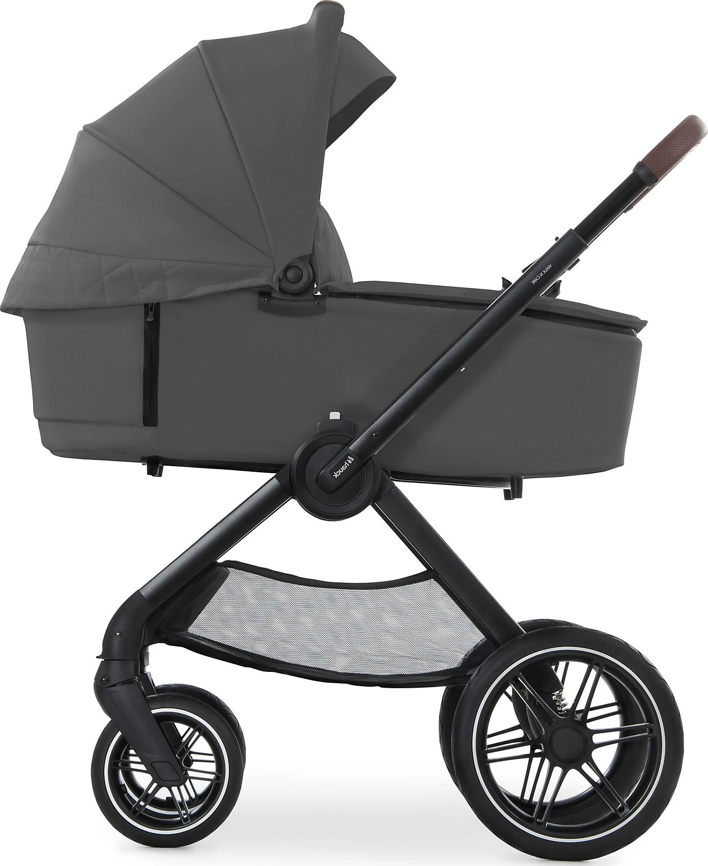 HAUCK Kinderwagenaufsatz Walk N Care, Dark Grey 4 HAUCK Kinderwagenaufsatz Walk N Care, Dark Grey – Bild 2