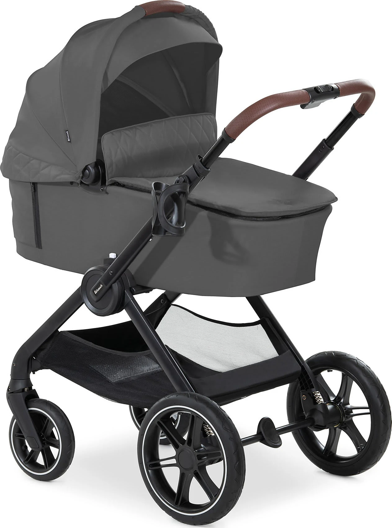 HAUCK Kinderwagenaufsatz Walk N Care, Dark Grey 5 HAUCK Kinderwagenaufsatz Walk N Care, Dark Grey – Bild 3