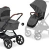 HAUCK Kombikinderwagen Walk N Care Air Set, Dark Grey -Babyprodukte hauck kombikinderwagen walk n care air set dark grey