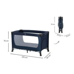 HAUCK Reisebett Dream´n Play Plus In Blau -Babyprodukte hauck reisebett dream n play plus in blau 8