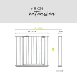 HAUCK Tür-und Treppenschutzgitter Stop N Safe 2, 84 - 89cm Inkl. 9cm Verlängerung... -Babyprodukte hauck tur und treppenschutzgitter stop n safe 2 84 89cm inkl 9cm verlangerung 1