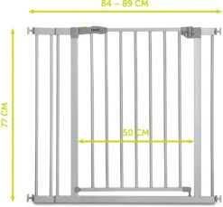 HAUCK Tür-und Treppenschutzgitter Stop N Safe 2, 84 - 89cm Inkl. 9cm Verlängerung... -Babyprodukte hauck tur und treppenschutzgitter stop n safe 2 84 89cm inkl 9cm verlangerung 8