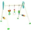Babyspielgerät "Frosch Toni" In Bunt -Babyprodukte hess holzspielzeug babyspielgerat frosch toni in bunt
