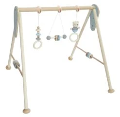 Babyspielgerät In Natur/Blau