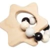 Greifrassel " Stern " In Bunt -Babyprodukte hess holzspielzeug greifrassel stern in bunt