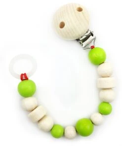 Schnullerkette In Soft/Apfelgrün