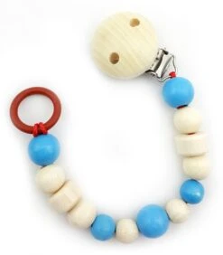 Schnullerkette In Soft/Hellblau