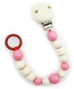 Schnullerkette In Soft/Rosa