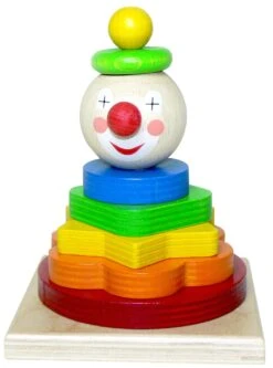 Stapelturm "Clown" In Bunt
