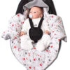 Winter-Einschlagdecke In Grau/ Rot - (L)70 X (B)70 Cm -Babyprodukte hobea winter einschlagdecke in grau rot l 70 x b 70 cm
