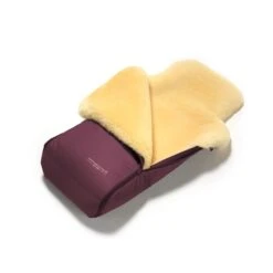 Kinderwagen Fußsack Luxus In Pflaume -Babyprodukte hofbrucker kinderwagen fusssack luxus in pflaume 1