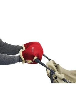 Kinderwagen-Muff In Rot - (L)55 X (B)24 Cm -Babyprodukte hofbrucker kinderwagen muff in rot l 55 x b 24 cm 1