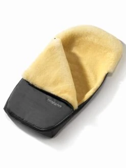 Lammfell-Fußsack "Polaris" In Grau - (L)105 X (B)40 Cm -Babyprodukte hofbrucker lammfell fusssack polaris in grau l 105 x b 40 cm 1