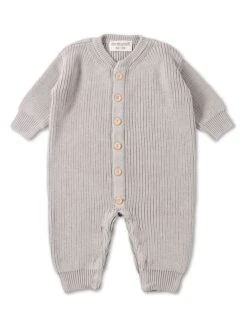 Strickoverall In Grau