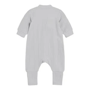 Hust & Claire Schlafoverall Mit Klappfuß In Grau 4 Hust & Claire Schlafoverall Mit Klappfuß In Grau – Bild 2