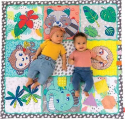 Infantino Große Sensorik-Spielmatte, 120 X 120 Cm -Babyprodukte infantino grosse sensorik spielmatte 120 x 120 cm 4