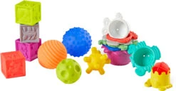 Infantino Sensorische Bauklötze, Bälle & Tassen