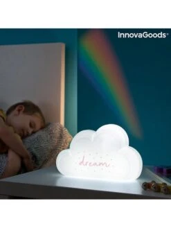Innovagoods Lampe Mit Regenbogenprojektor -Babyprodukte innovagoods lampe mit regenbogenprojektor 4