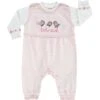 Shirt & Overall In Rosa -Babyprodukte jacky shirt and overall in rosa