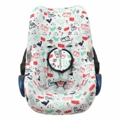 Abdeckung Kompatibel Mit Maxicosi Cabriofix Und City Mini In Dino Party