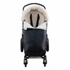 Luxus Fußsack Plus Kapuze Für Kinderwagen In Black Series -Babyprodukte janabebe by jyoko luxus fusssack plus kapuze fur kinderwagen in black series 2