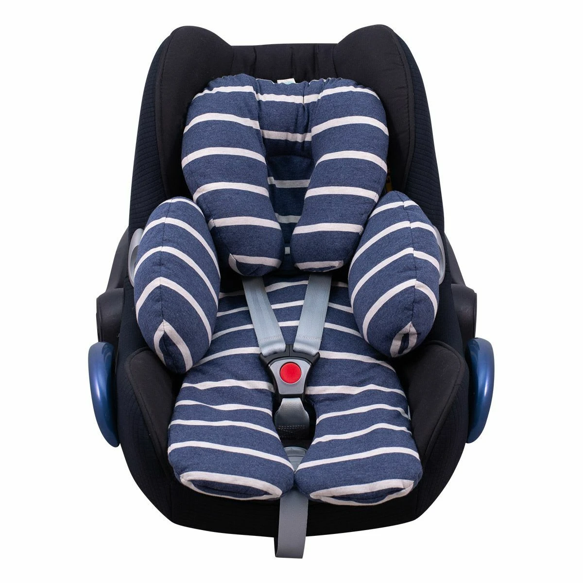 Universal-Reduzierkissen Für Babyschale Und Babywanne In Sailor Stripes 3 Universal-Reduzierkissen Für Babyschale Und Babywanne In Sailor Stripes