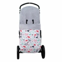 Wasserdichte Universaltasche Mit Fleecefutter Für Kinderwagen In Dino Party -Babyprodukte janabebe by jyoko wasserdichte universaltasche mit fleecefutter fur kinderwagen in dino party 2