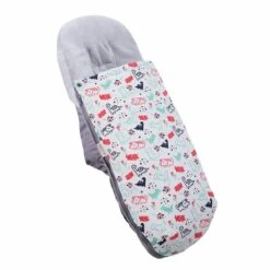 Wasserdichte Universaltasche Mit Fleecefutter Für Kinderwagen In Dino Party