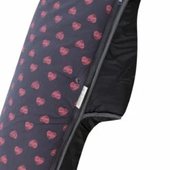 Wasserdichte Universaltasche Mit Fleecefutter Für Kinderwagen In Fluor Heart -Babyprodukte janabebe by jyoko wasserdichte universaltasche mit fleecefutter fur kinderwagen in fluor heart 3