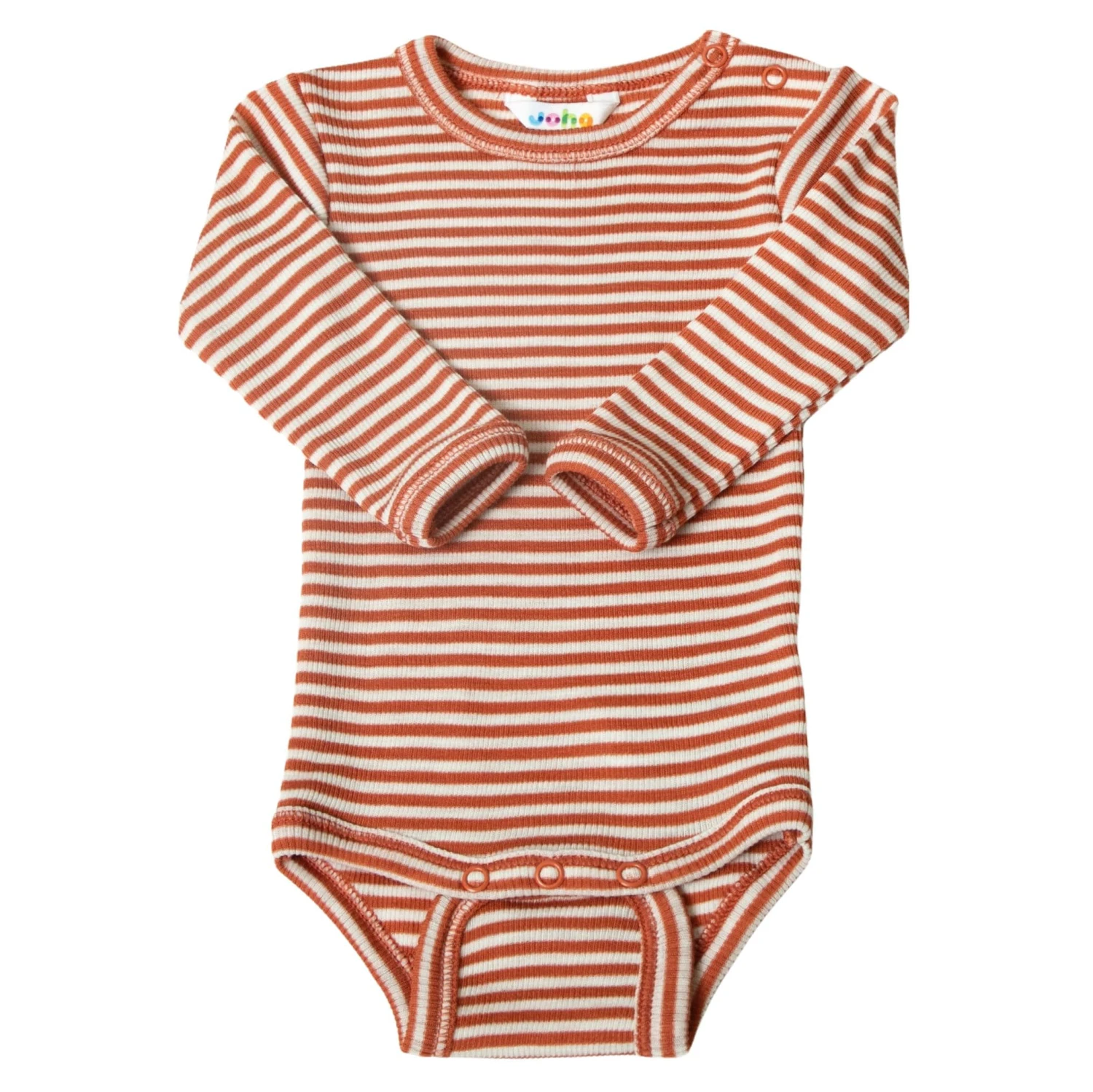 Joha Body Langarm Wolle/Seide In Red Stripe 3 Joha Body Langarm Wolle/Seide In Red Stripe