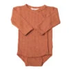 Joha Wickelbody Langarm Merinowolle/Seide In Orange 1 Joha Wickelbody Langarm Merinowolle/Seide In Orange -Babyprodukte joha wickelbody langarm merinowolle seide in orange