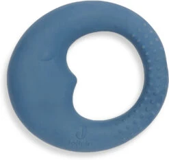 Jollein Beißring Aus Naturkautschuk Moon Jeans Blue