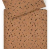 Jollein Bettwäsche, 100 X 140 + 40 X 60 Cm, Spot Caramel -Babyprodukte jollein bettwasche 100 x 140 40 x 60 cm spot caramel