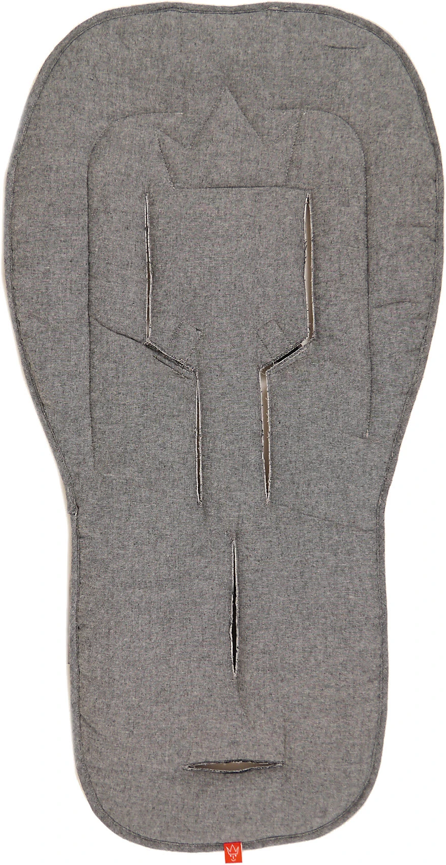 Komfort Sitzauflage Crown Für Kinderwagen Und Buggy, Anthracite Melange 3 Komfort Sitzauflage Crown Für Kinderwagen Und Buggy, Anthracite Melange