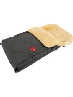 Lammfell-Fußsack "Duub" In Anthrazit - (L)88 X (B)47 Cm -Babyprodukte kaiser naturfellprodukte lammfell fusssack duub in anthrazit l 88 x b 47 cm 1