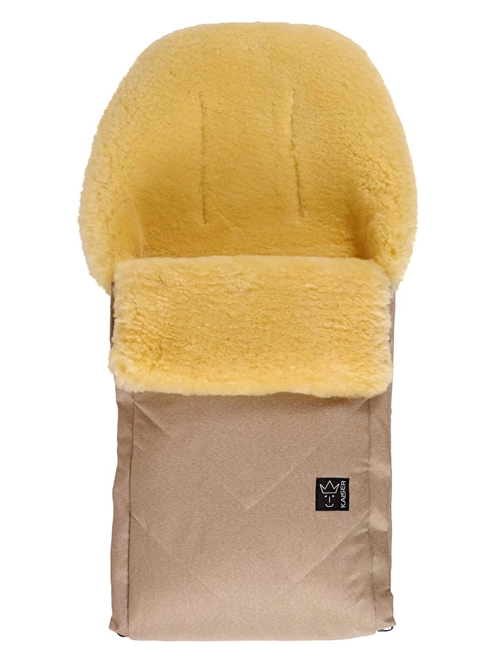 Lammfell-Fußsack "Duub" In Beige - (L)88 X (B)47 Cm 3 Lammfell-Fußsack "Duub" In Beige - (L)88 X (B)47 Cm