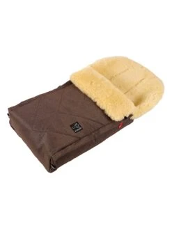 Lammfell-Fußsack "Duub" In Braun - (L)88 X (B)47 Cm -Babyprodukte kaiser naturfellprodukte lammfell fusssack duub in braun l 88 x b 47 cm 2