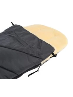 Lammfell-Fußsack "Polar" In Schwarz - (L)85 X (B)43 Cm -Babyprodukte kaiser naturfellprodukte lammfell fusssack polar in schwarz l 85 x b 43 cm 3